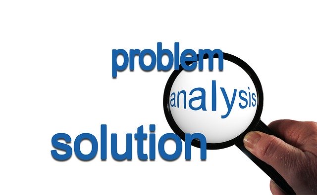 Investigator, problem, analysis, solution